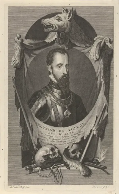 Portret van Fernando Alvarez de Toledo, hertog van Alva