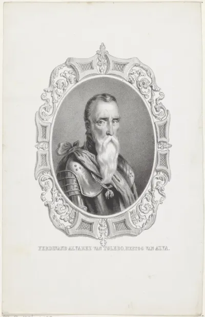Portret van Fernando Alvarez de Toledo