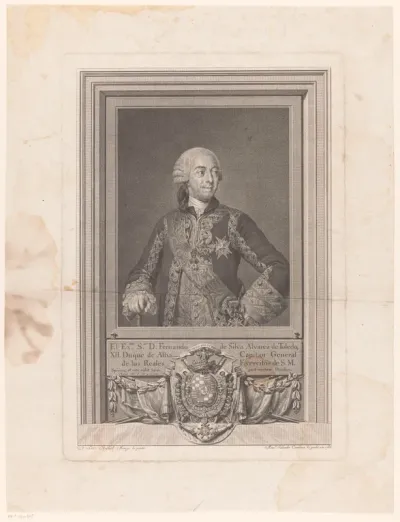 Portret van Fernando de Silva y Álvarez de Toledo