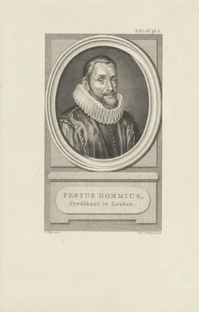 Portret van Festus Hommius