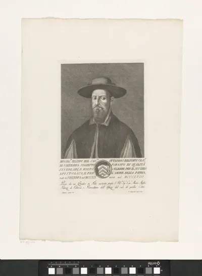 Portret van Filippo Belforti