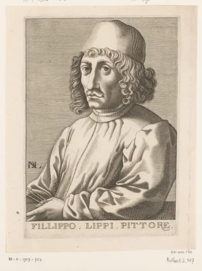 Portret van Filippo Lippi