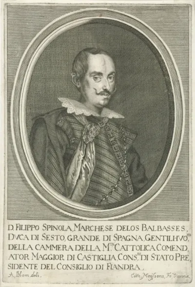 Portret van Filippo Spinola