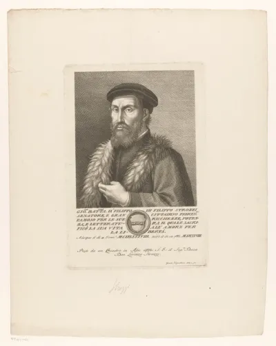 Portret van Filippo Strozzi