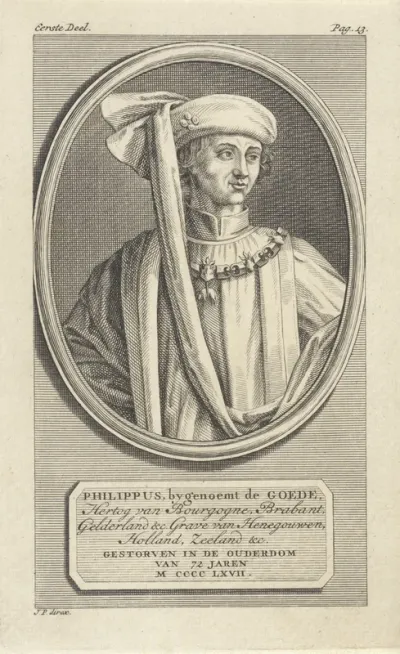 Portret van Filips de Goede, hertog van Bourgondië