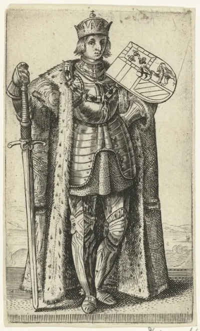 Portret van Filips de Schone, hertog van Bourgondië