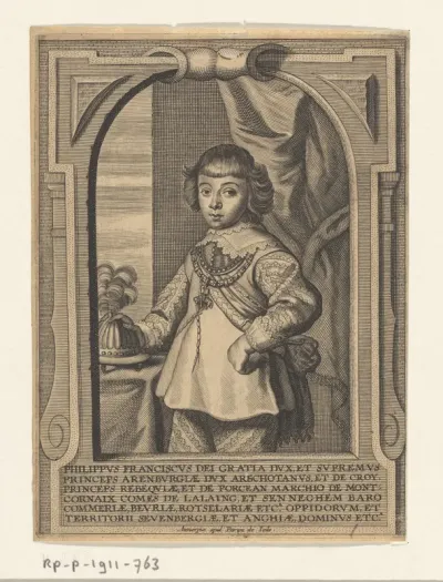 Portret van Filips Frans van Arenberg