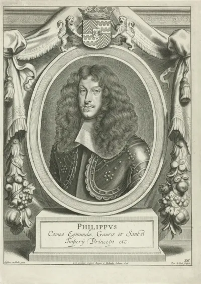 Portret van Filips, graaf van Egmond