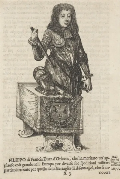 Portret van Filips I, hertog van Orléans