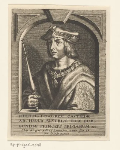 Portret van Filips I van Castilië