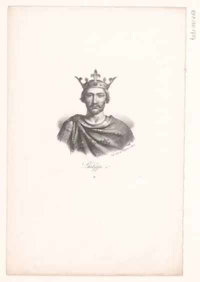 Portret van Filips I van Frankrijk