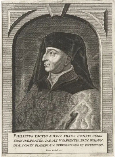 Portret van Filips II de Stoute