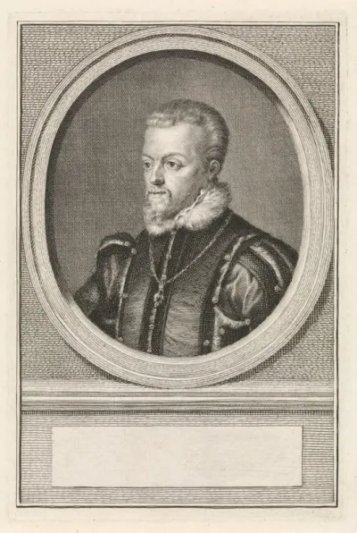 Portret van Filips II, koning van Spanje