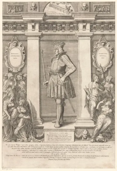 Portret van Filips II, koning van Spanje