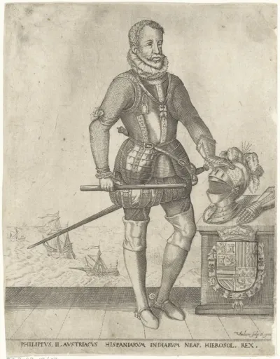 Portret van Filips II, koning van Spanje