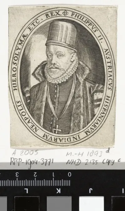 Portret van Filips II, koning van Spanje