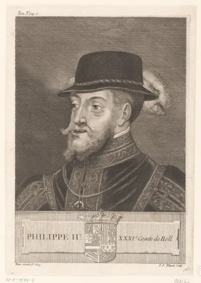 Portret van Filips II van Spanje