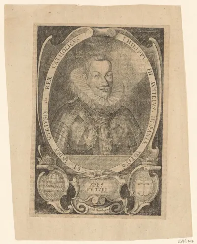Portret van Filips III, koning van Napels