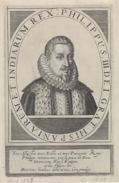 Portret van Filips III, koning van Spanje