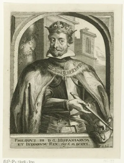 Portret van Filips III, koning van Spanje