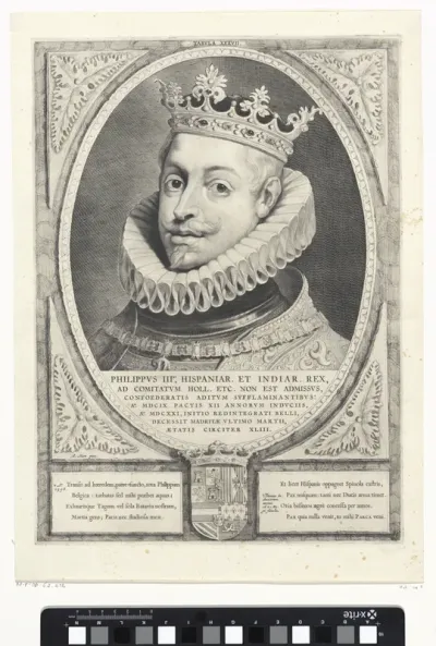 Portret van Filips III, koning van Spanje