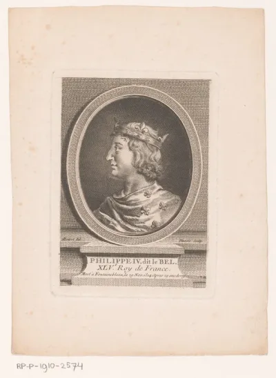 Portret van Filips IV de Schone