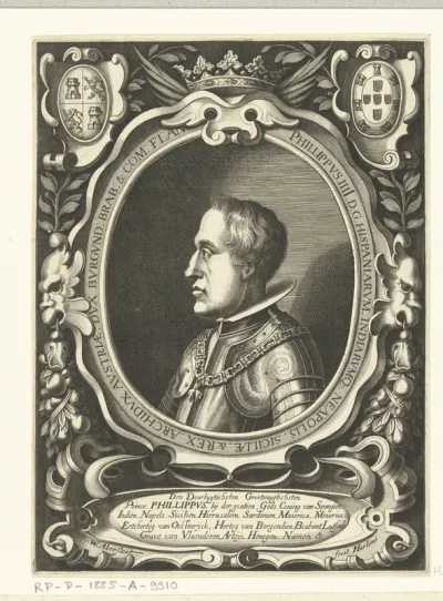 Portret van Filips IV koning van Spanje