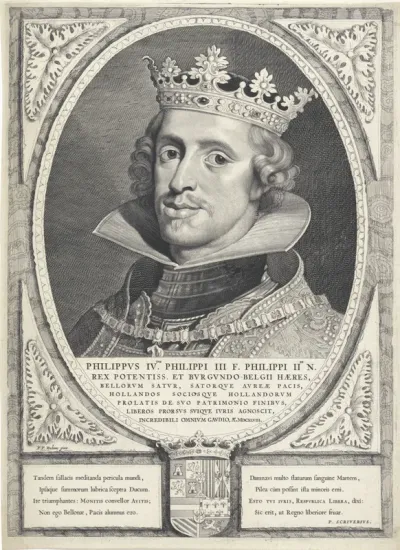 Portret van Filips IV, koning van Spanje