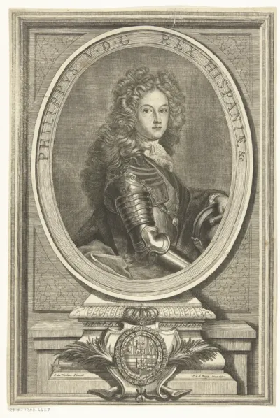 Portret van Filips V, koning van Spanje