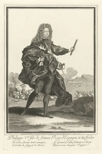 Portret van Filips V van Spanje