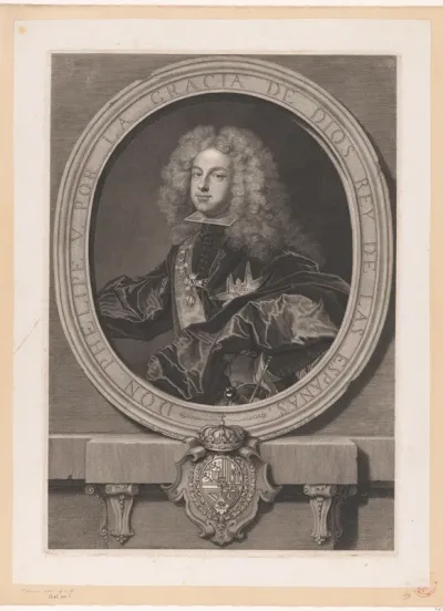 Portret van Filips V van Spanje