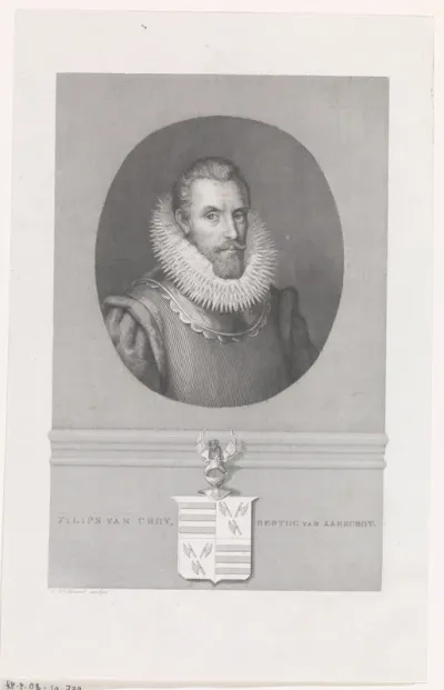 Portret van Filips van Croÿ, hertog van Aarschot