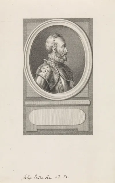 Portret van Filips van der Aa