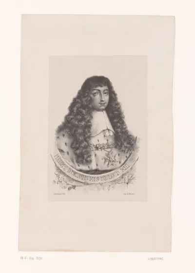 Portret van Filips van Frankrijk, hertog van Orléans