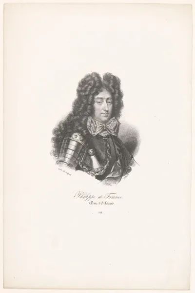 Portret van Filips van Frankrijk, hertog van Orléans