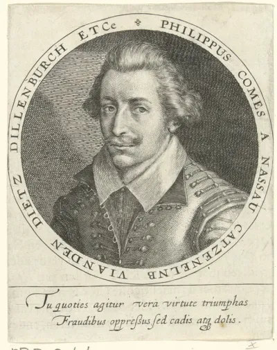 Portret van Filips van Nassau