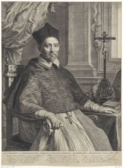 Portret van Filips van Rouveen