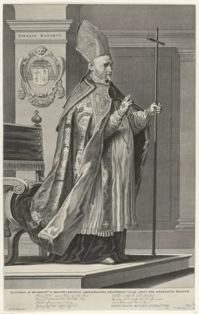 Portret van Filips van Rouveen