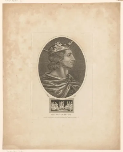 Portret van Filips VI, koning van Frankrijk