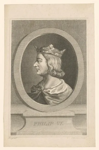 Portret van Filips VI van Frankrijk