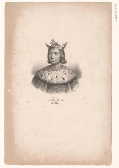 Portret van Filips VI van Frankrijk