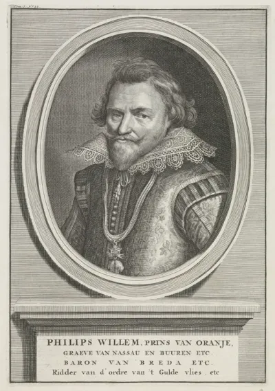 Portret van Filips Willem, prins van Oranje