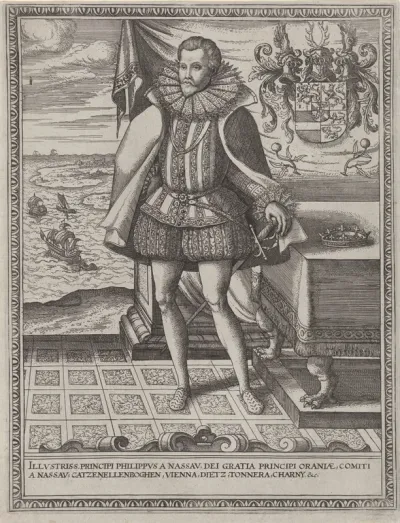 Portret van Filips Willem, prins van Oranje