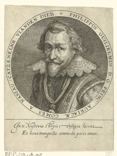 Portret van Filips Willem