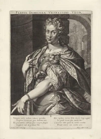 Portret van Flavia Domitilla maior
