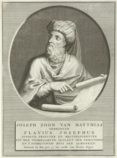 Portret van Flavius Josephus