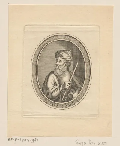 Portret van Flavius Josephus