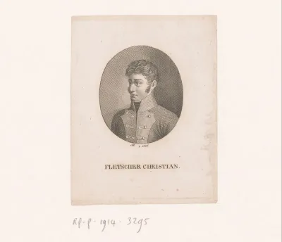 Portret van Fletscher Christian