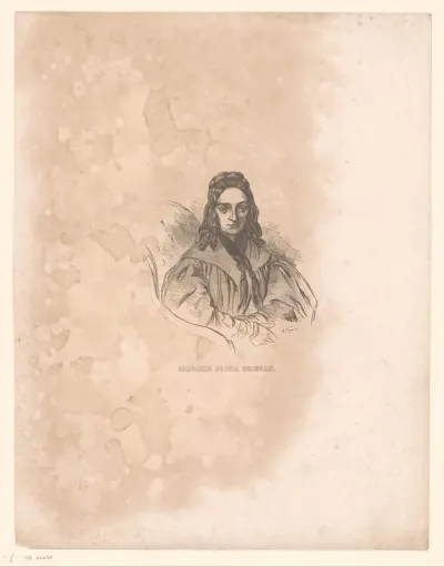 Portret van Flora Tristan