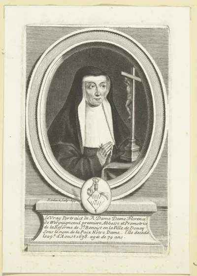 Portret van Florence de Werguignoeul